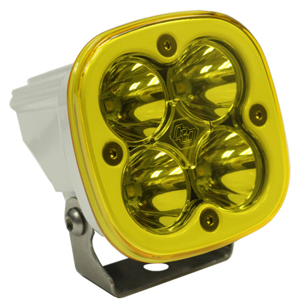 BAJA DESIGNS 490011WT SQUADRON PRO SPOT PATTERN WHITE LED LIGHT POD - AMBER