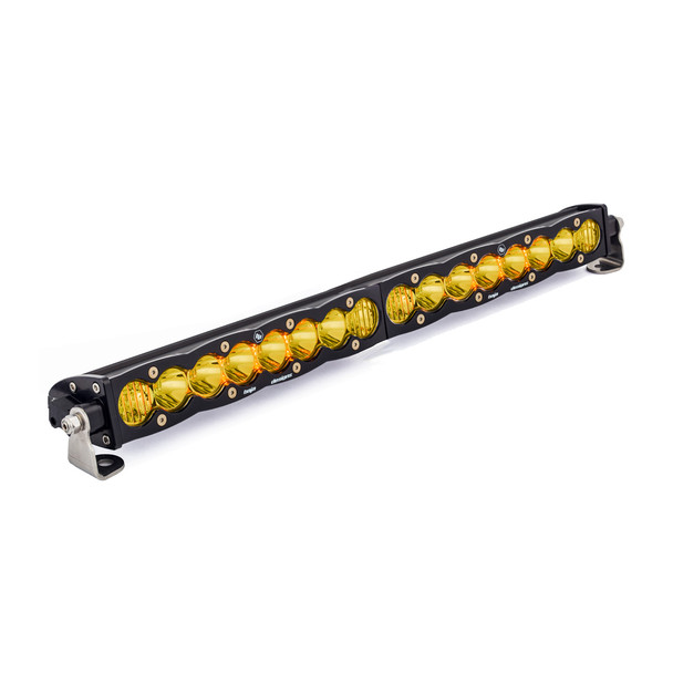 BAJA DESIGNS 702013 S8 SERIES STRAIGHT DRIVING COMBO PATTERN 20IN LED LIGHT BAR - AMBER
