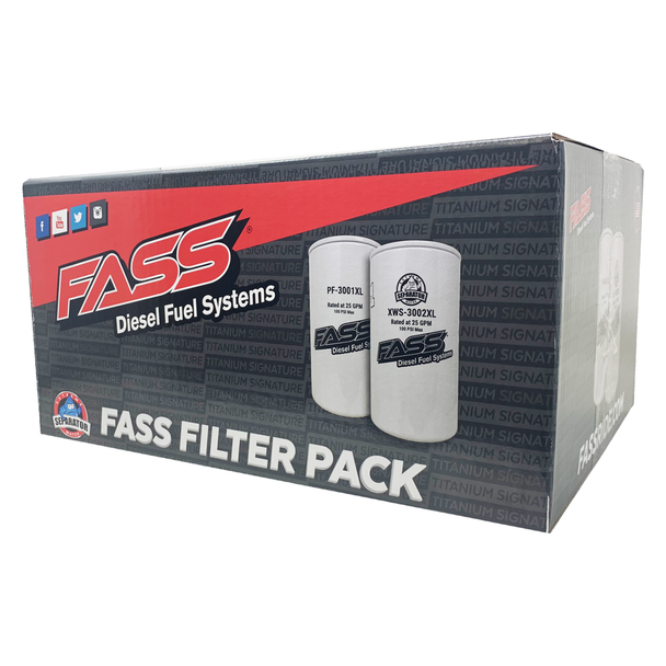 FASS FP3000XL FILTER PACK XL UNIVERSAL