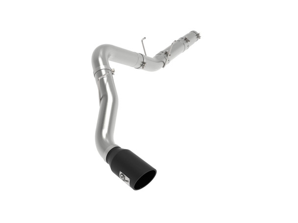 AFE 49-42078-B Large Bore-HD 5 IN 409 Stainless Steel DPF-Back Exhaust System RAM Diesel Trucks 19-23 L6-6.7L (td)