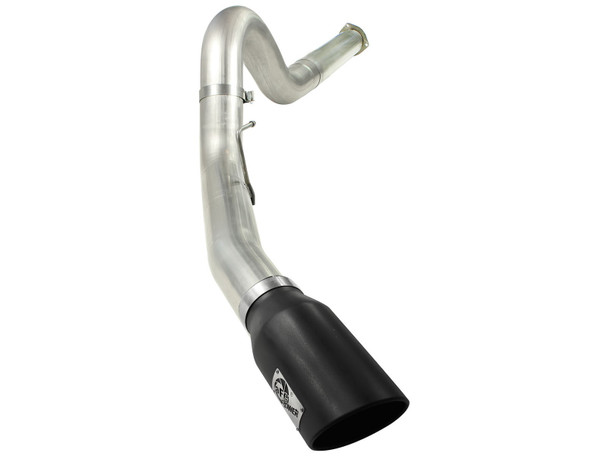AFE 49-43055-B Large Bore-HD 5" 409 Stainless Steel DPF-Back Exhaust System Ford Diesel Trucks 11-14 V8-6.7L (td)