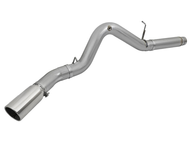 AFE 49-44081-P Large Bore-HD 5 IN 409 Stainless Steel DPF-Back Exhaust System GM Diesel Trucks 2016 V8-6.6L (td) LML