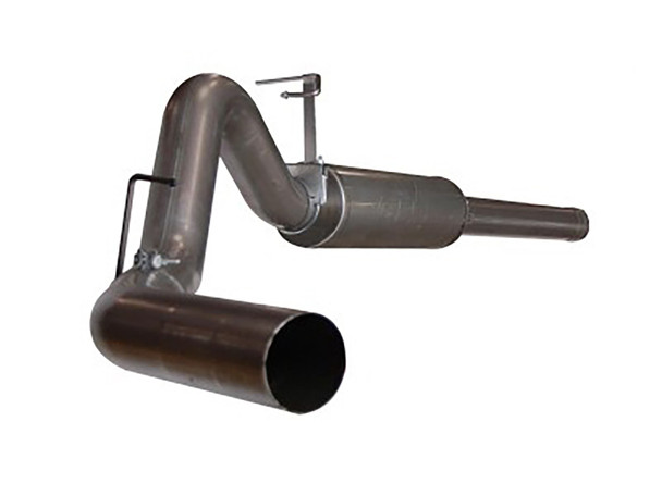 AFE 49-12002 Large Bore-HD 4 IN 409 Stainless Steel Cat-Back Exhaust System No Tip Dodge Diesel Trucks 04.5-07 L6-5.9L (td)