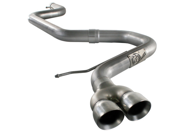 AFE 49-46402 Large Bore-HD 2-1/2" 409 Stainless Steel Cat-Back Exhaust System VW Golf TDI 11-14 L4-2.0L