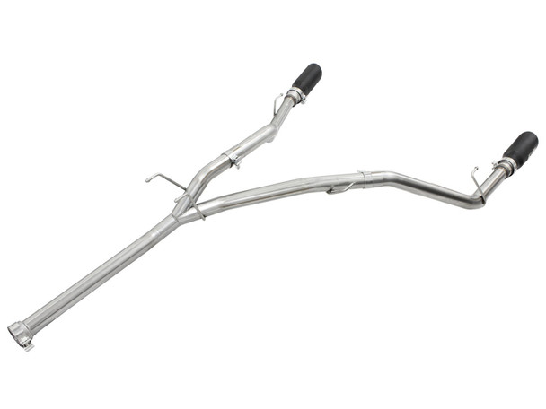 AFE 49-42041-B Large Bore-HD 2-1/2 IN 409 Stainless Steel DPF-Back Exhaust System RAM 1500 EcoDiesel 14-18 V6-3.0L (td)