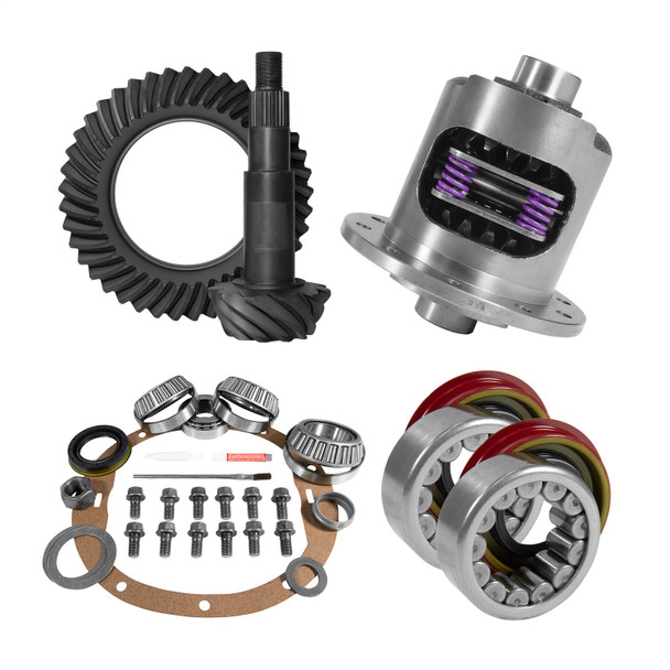 USA STANDARD GEAR ZGK2002 8.5IN. GM 3.73 REAR RING/PINION; INSTALL KIT; 30SPL POSI; AXLE BEARING/SEALS