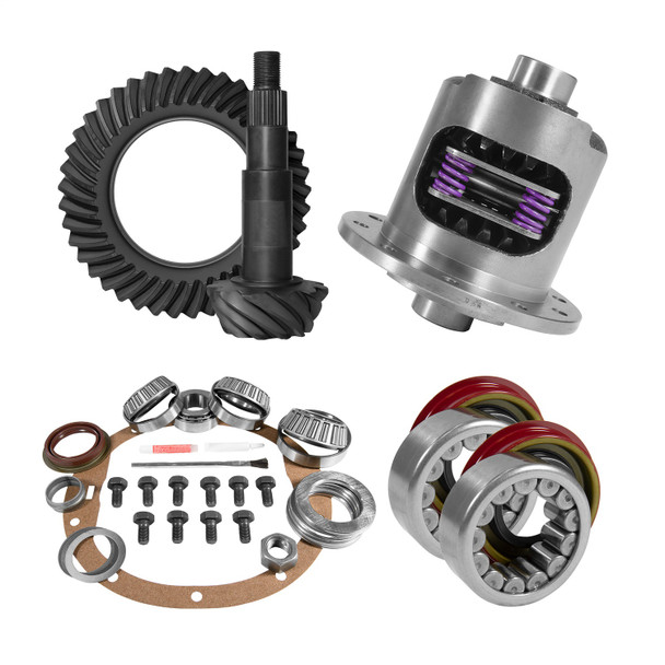 USA STANDARD GEAR ZGK2018 8.6IN. GM 4.11 REAR RING/PINION; INSTALL KIT; 30SPL POSI; AXLE BEARING/SEALS