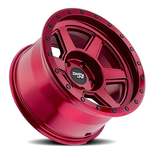 DIRTY LIFE 9315-2178R COMPOUND 9315 CRIMSON CANDY RED 20X10 8-180 -25MM 124.1MM