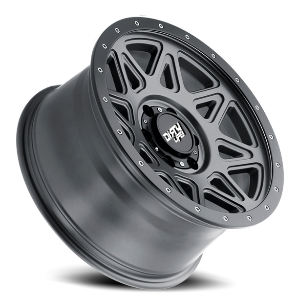 DIRTY LIFE 9305-8981MGT THEORY 9305 SATIN GUNMETAL 18X9 8-165.1 0MM 130.8MM