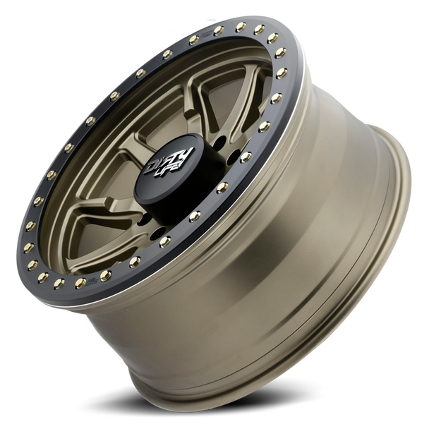 DIRTY LIFE 9304-2981MGD DT-2 9304 SATIN GOLD 20X9 8-165.1 0MM 130.8MM