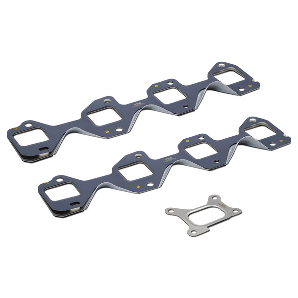 PPE 118062012 STANDARD PORT STAINLESS STEEL EXHAUST MANIFOLD GASKET SET 3 PCS 2017-2024 GM 6.6L DURAMAX L5P