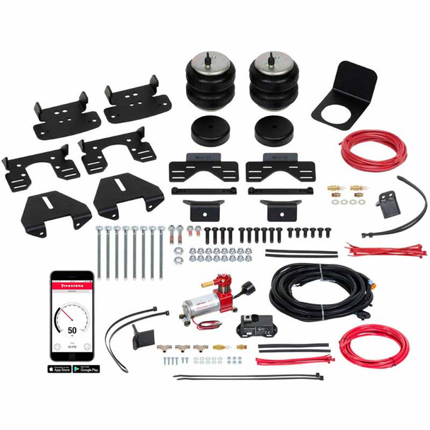 FIRESTONE 2854 RIDE-RITE WIRELESS ALL-IN-ONE HELPER SPRING KIT 2017-2023 FORD F-250/350 4WD | 2017-2023 FORD F-450 2WD/4WD