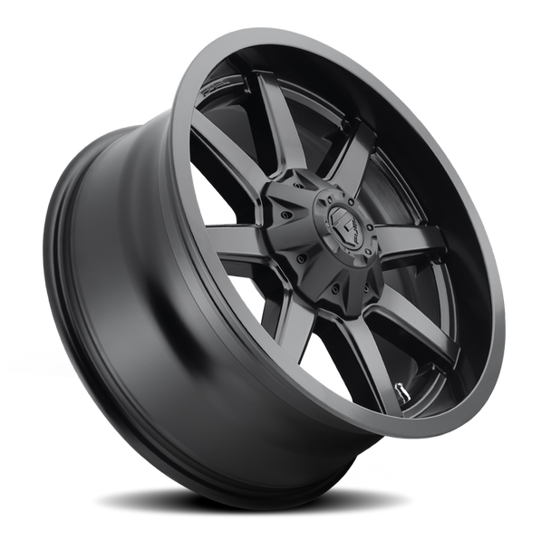 FUEL D43618901750 ALUMINUM WHEELS 18X9 MAVERICK D436 8 ON 170 SATIN BLACK 125.1 BORE 1 OFFSET 8 SPOKE