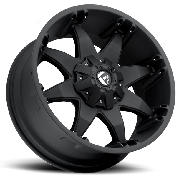 FUEL D50920201747 ALUMINUM WHEELS 20X12 OCTANE D509 8 ON 170 MATTE BLACK 125.2 BORE -44 OFFSET