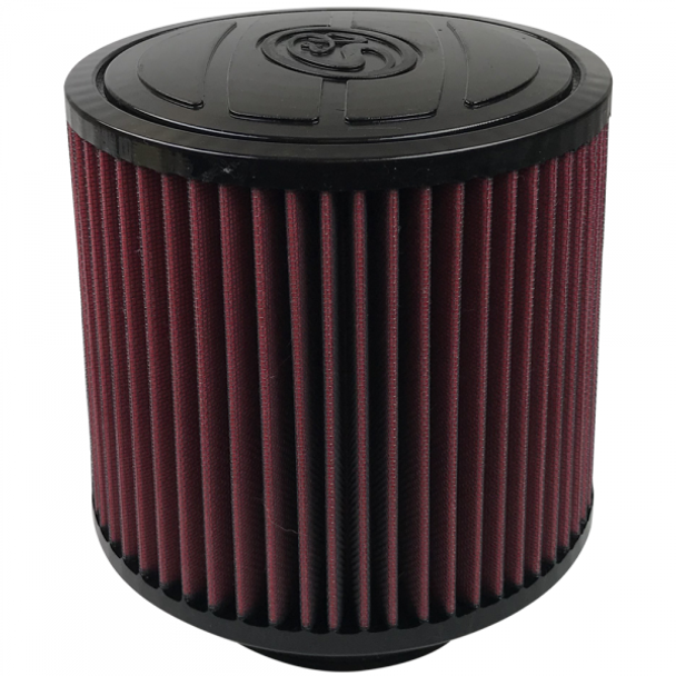 S&B FILTERS KF-1055 AIR FILTER INTAKE KITS 75-5061,75-5059 OILED COTTON CLEANABLE RED