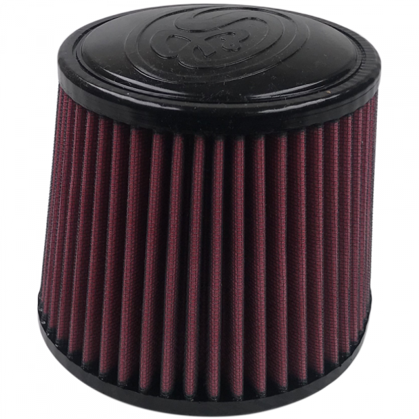 S&B FILTERS KF-1019-1 AIR FILTER INTAKE KITS 75-5004 OILED COTTON CLEANABLE RED