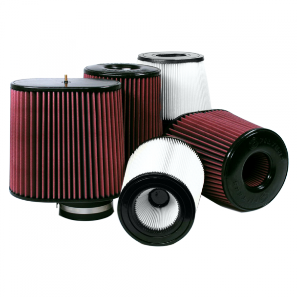 S&B FILTERS CR-91050D AIR FILTERS COMPETITORS INTAKES AFE XX-91050 DRY EXTENDABLE WHITE