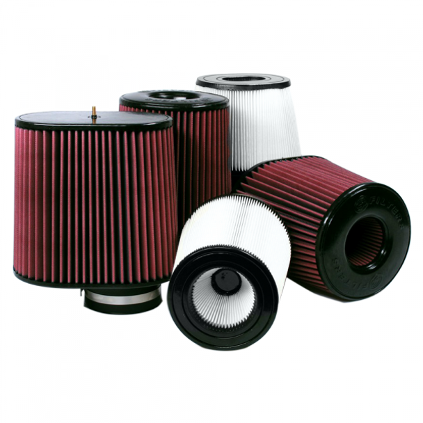 S&B FILTERS CR-91039D AIR FILTERS COMPETITORS INTAKES AFE XX-91039 DRY EXTENDABLE WHITE