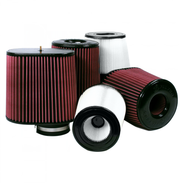 S&B FILTERS CR-91031D AIR FILTERS COMPETITORS INTAKES AFE XX-91031 DRY EXTENDABLE WHITE