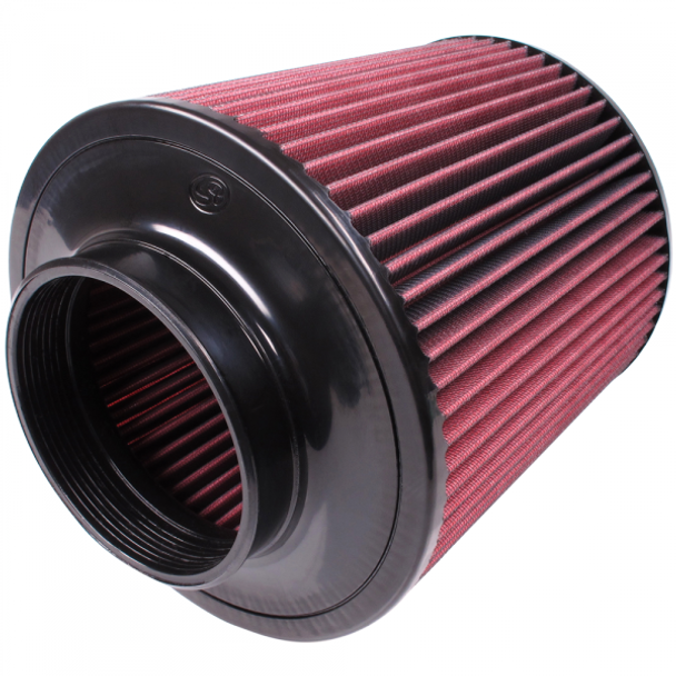 S&B FILTERS CR-90028 AIR FILTER COMPETITOR INTAKES AFE XX-90028 OILED COTTON CLEANABLE RED