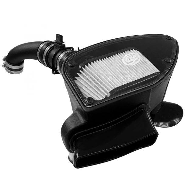 S&B FILTERS 75-5099D COLD AIR INTAKE DRY EXTENDABLE WHITE 2010-2015 VW JETTA 2.0L TDI