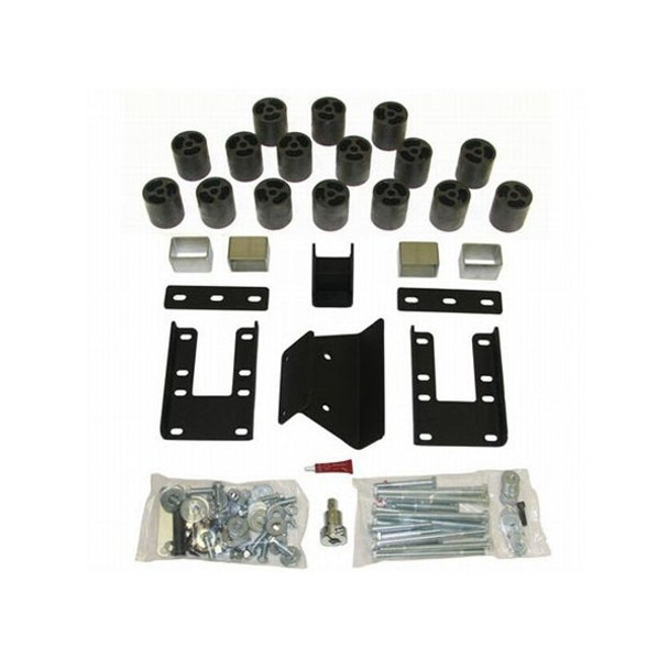 PERFORMANCE ACCESSORIES PA60193 3 INCH BODY LIFT KIT 2007-2009 DODGE RAM 2500/3500 4WD DIESEL INCLUDES MEGACAB