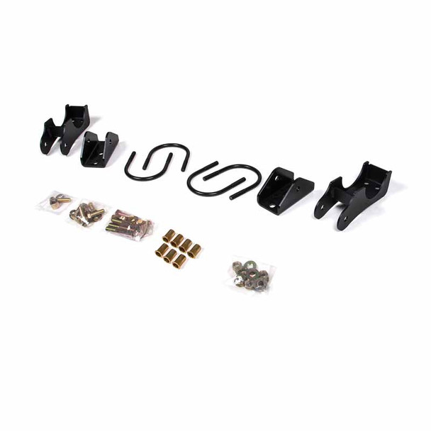 BDS SUSPENSION BDS122407 RECOIL TRACTION BAR BRACKET KIT 2019-2022 DODGE RAM 3500 4WD (LIFTED 0-6")