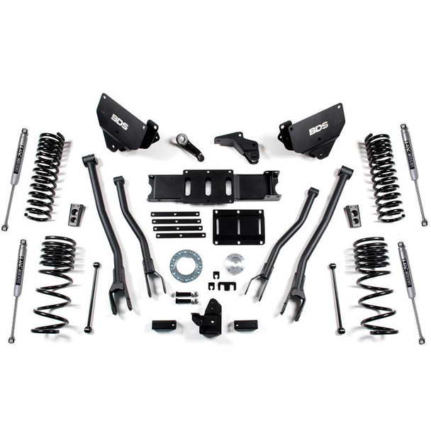 BDS SUSPENSION BDS1604 6" 4-LINK LIFT KIT 2014-2018 RAM 2500 6.7L DIESEL 4WD & 2013-2018 RAM 3500 6.7L DIESEL 4WD