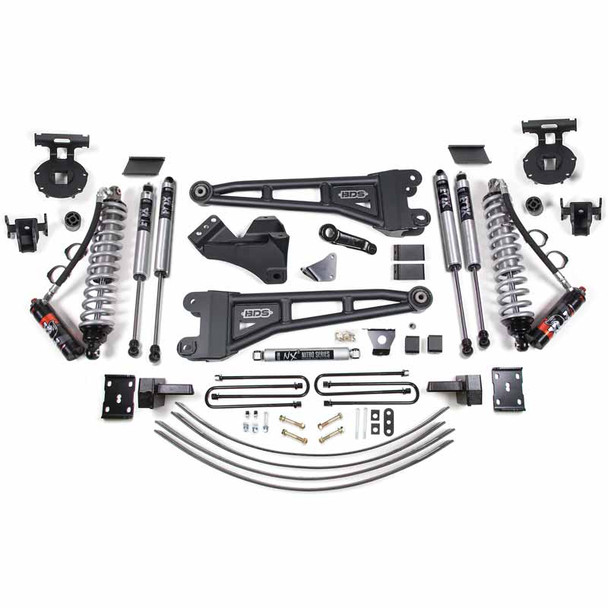 BDS SUSPENSION BDS1944FPE 6" COILOVER RADIUS ARM PERF ELITE LIFT KIT 2005-2007 FORD F-250/350 6.0L POWERSTROKE 4WD