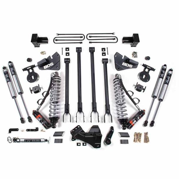 BDS SUSPENSION BDS1577FPE 4" COILOVER 4-LINK PERF ELITE LIFT KIT 2017-2019 FORD F-350 6.7L POWERSTROKE 4WD DRW