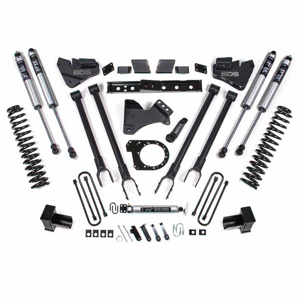 BDS SUSPENSION BDS1574FS 6" 4-LINK LIFT KIT WITH FOX 2.0 SERIES SHOCKS 2020-2022 FORD F-350 6.7L POWERSTROKE 4WD DRW