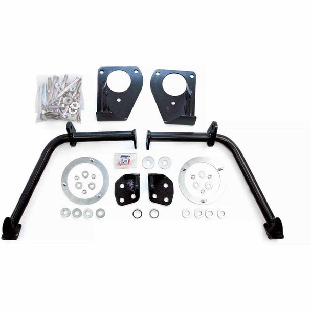 BDS SUSPENSION BDS122604 DUAL SHOCK MOUNT KIT (SHORT ARM) 2003-2012 DODGE RAM 2500 4WD (LIFTED 6")