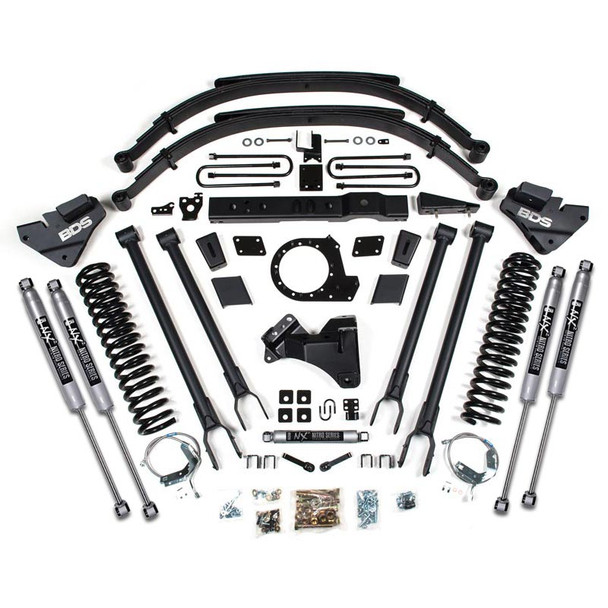 BDS SUSPENSION BDS1541H 8" 4-LINK LIFT KIT 2017-2019 FORD F-250/350 6.7L POWERSTROKE 4WD