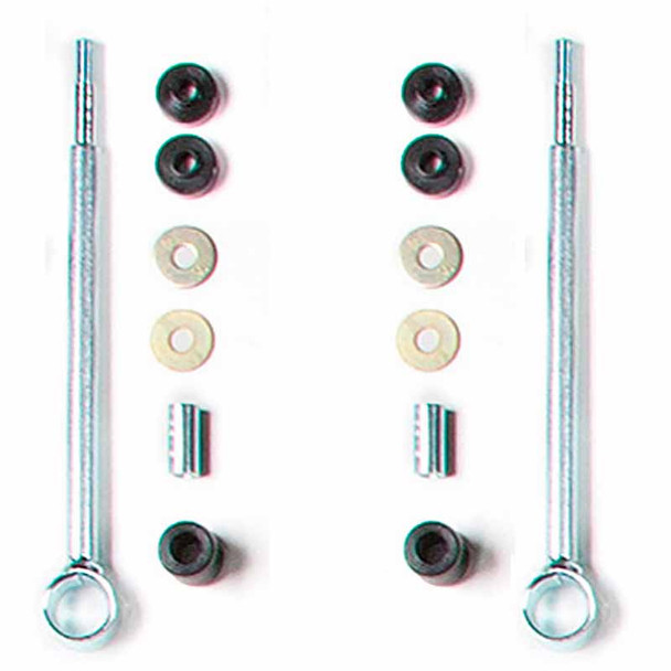 BDS SUSPENSION BDS121701 FRONT SWAY BAR END LINKS (12.5" LENGTH) 2001-2010 GM SILVERADO/SIERRA 2500HD 4WD (LIFTED 4.5-7")