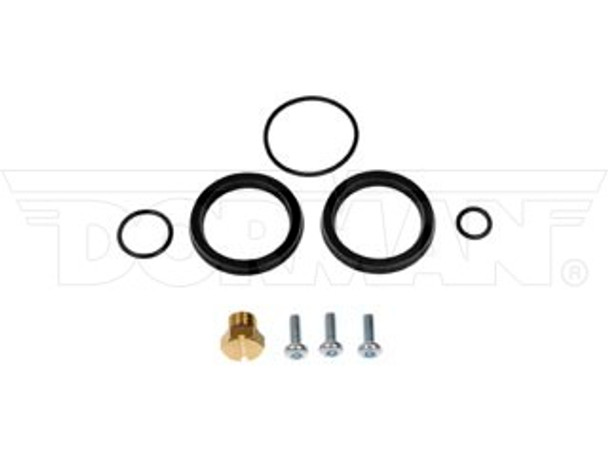 DORMAN 904-124HP FUEL PRIMER SEAL KIT WITH BRASS BLEEDER SCREW 2001-2012 GM 6.6L DURAMAX LB7/LLY/LBZ/LMM/LML