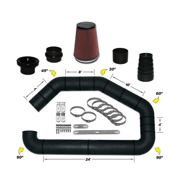 CPP 101-400 CUMMINS CONVERSION UNIVERSAL AIR INTAKE KIT