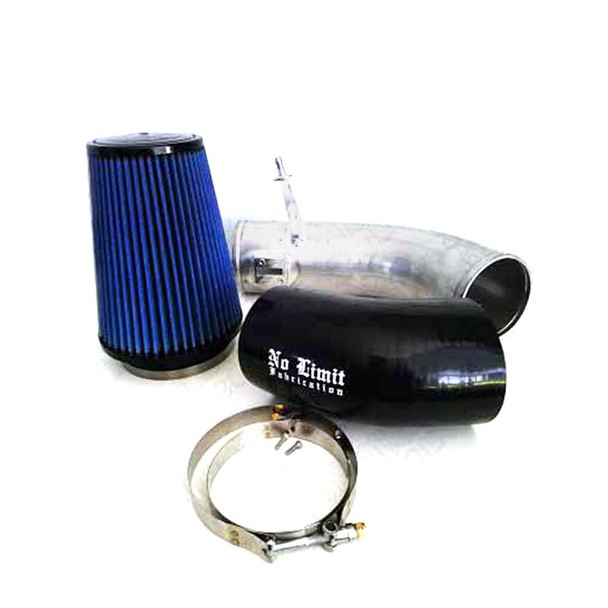 NO LIMIT FABRICATION 67CAIPO171 STAGE 1 INTAKE - OILED FILTER - POLISH FOR 2017-2019 FORD 6.7L POWERSTROKE