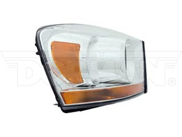 Dorman 1591988 Headlight Assembly Without Black Bezel (Right) 2006 Dodge Ram 2500/3500