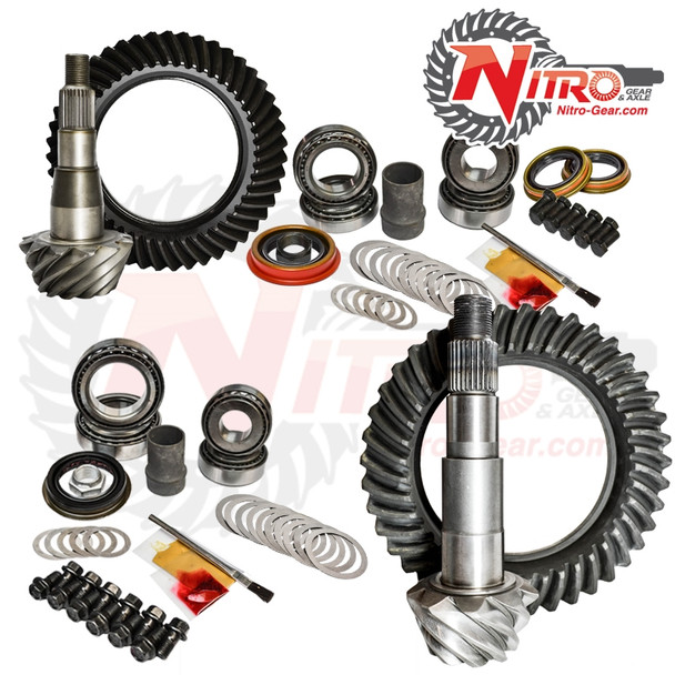 NITRO GEAR GPDURAMAX2-4.56 11-17 CHEVY/GMC 2500/3500HD W/ DURAMAX DIESEL 4.56 FR & RR GEAR PACKAGE (INCL FRT/RR, NG,MK)