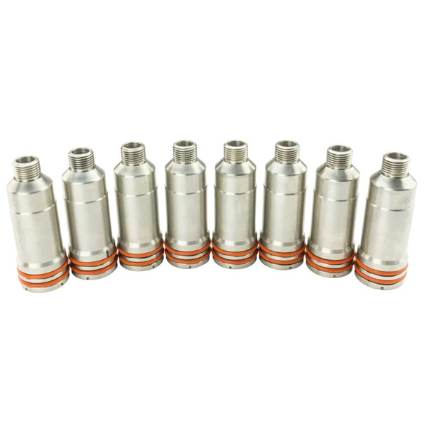 INDUSTRIAL INJECTION PDM-07021K GM INJECTOR SCREW IN CUPS FOR 2001-2004.5 6.6L LB7 DURAMAX INCLUDES INSTALL TOOL AND HARDWARE