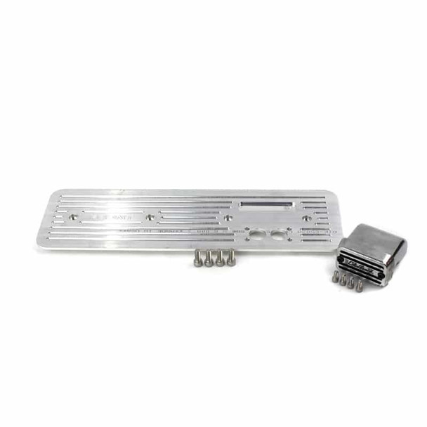 INDUSTRIAL INJECTION PDM-08407 DODGE SIDE COVER FOR 3.9L 4BT CUMMINS BILLET WITH BREATHER