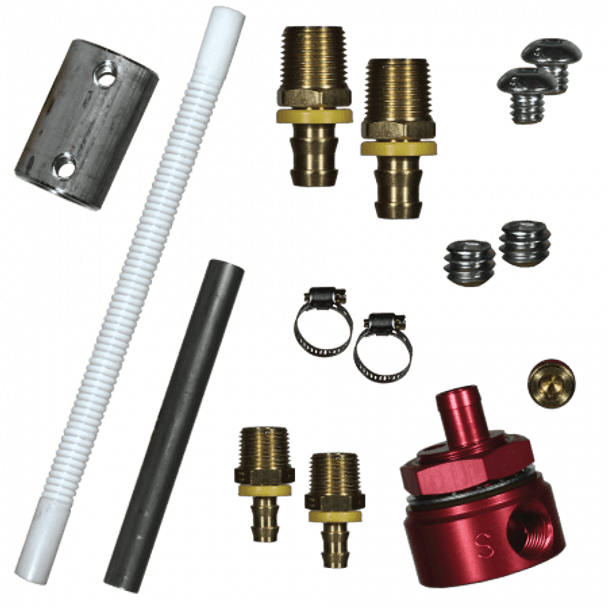 FASS STK1003 DIESEL FUEL 5/8 IN FUEL MODULE SUCTION TUBE KIT INCLUDES BULKHEAD FITTING