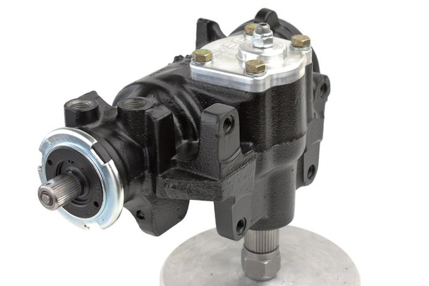 PSC SGX042SR CYLINDER ASSIST STEERING GEARBOX, 1968-76 GM 4WD WITH CROSSOVER STEERING