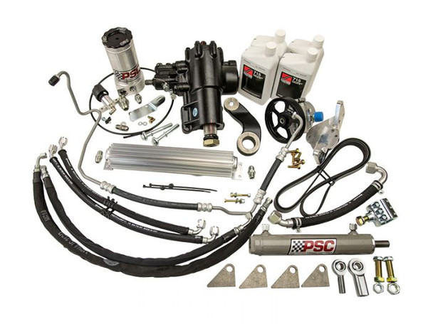 PSC SK688R36JP1-8.0W-1.5 CYLINDER ASSIST STEERING KIT WELD ON 8.0 AFM AXLE 1.5 TIE ROD 12-18 WRANGLER JK 3.6L