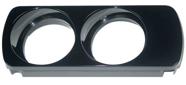 PPE 148002000 2G OH GAUGE MOUNT BLACK W/O SWITCH