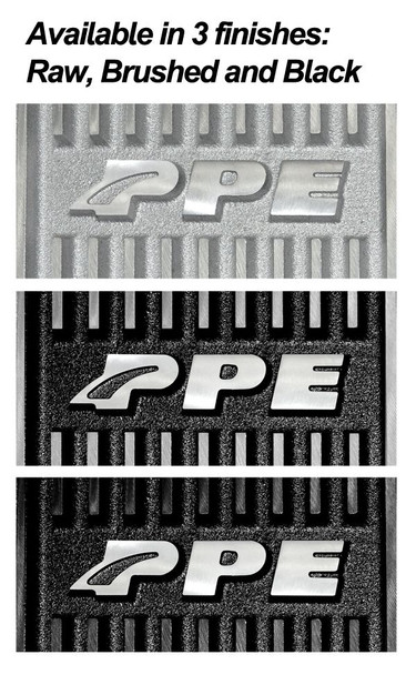 PPE 238042020 HEAVY DUTY CAST ALUMINUM FRONT DIFFERENTIAL COVER 15-17 RAM 2500/3500 HD BLACK