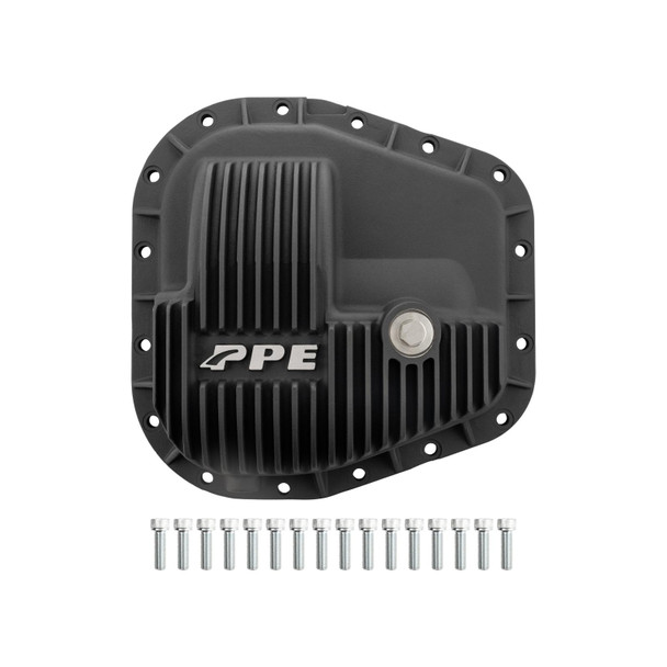 PPE 338052220 23-25 FORD SUPERDUTY STERLING 11.6 INCH- 16 BOLT HEAVY-DUTY CAST-ALUMINUM REAR DIFFERENTIAL COVER-BLACK
