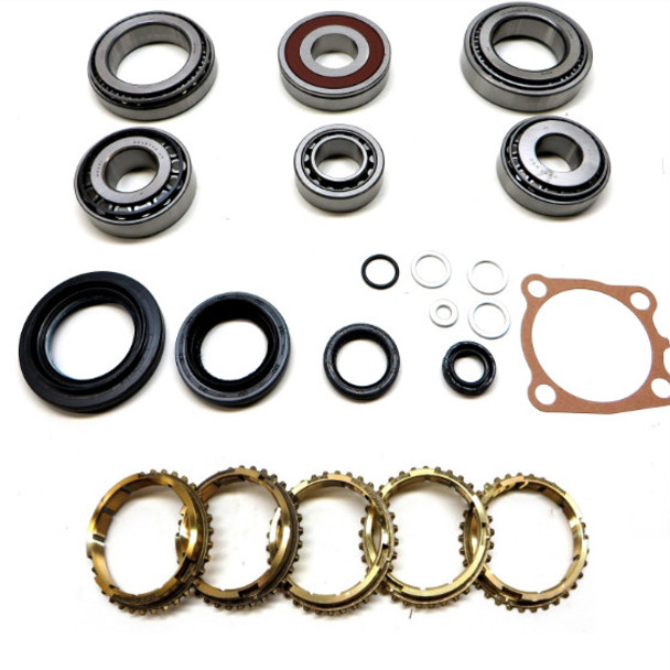 USA ZMBK444WS E350 TRANSMISSION BEARING/SEAL KIT W/SYNCHRO RINGS 05-10 SCION TC 5-SPEED MANUAL TRANS