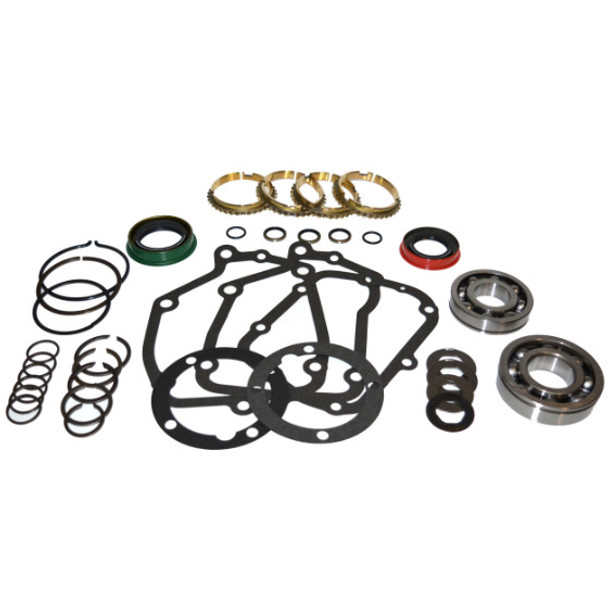 USA ZMBK116HDWS MUNCIE-4 HD TRANSMISSION BEARING/SEAL KIT W/SYNCHRO RINGS BUICK/CHEVY/OLDSMOBILE/PONTIAC/BIZZARRINI CARS 4-SPEED MANUAL HD TRANS