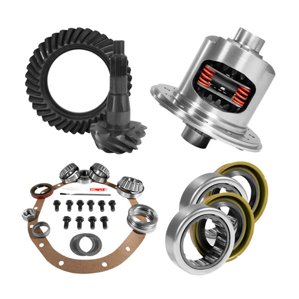 USA ZGK2079 9.25 INCH CHY 3.21 REAR RING AND PINION INSTALL KIT 31 SPLINE POSITRACTION 1.7 INCH AXLE BEARINGS USA STANDARD